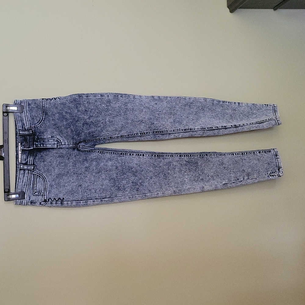 Denim Co.  skinny straight leg blue jean jeggings EUC Size 2
